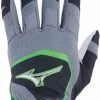 New Mizuno Girl's Large Fastpitch Softball Batting Gloves Green/Gray -Softball Shop 117373 op 6740dde9 3c2e 47bf b8f0 9ccbd4cfa81a