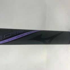 Used Mizuno F19 Power Carbon 33/23 340471 Fastpitch Softball Bat Black/Purple