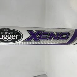 LOUISVILLE SLUGGER Used Louisville XENO FPXN150 32/22 Fastpitch Softball Bat 2 1/4" White/Purple