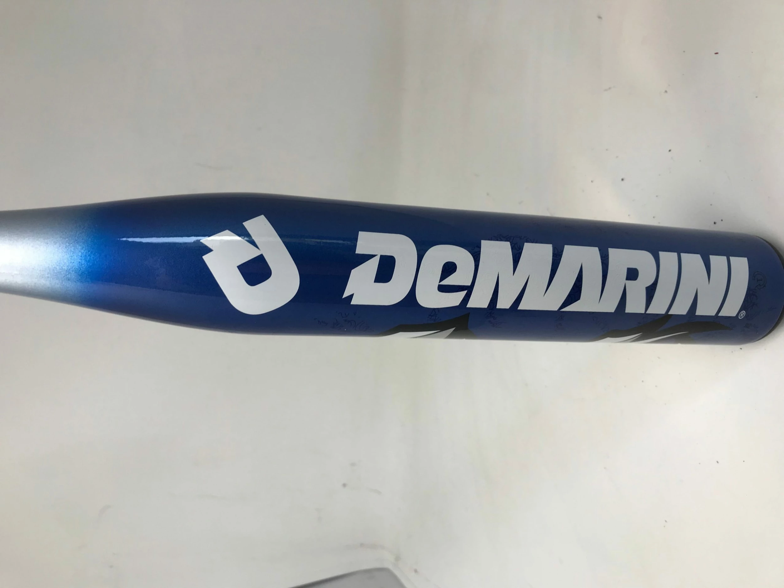 Used Demarini Cat Osterman Fastpitch Softball Bat 29/18 CTF13 Blue/White 4 Used Demarini Cat Osterman Fastpitch Softball Bat 29/18 CTF13 Blue/White - Image 2
