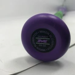 Used Miken Maniac ASA/USSSA Slow Pitch Softball Bat 2019 34/26 Purple/Green -Softball Shop 2020 11 06 2008.56.16 scaled