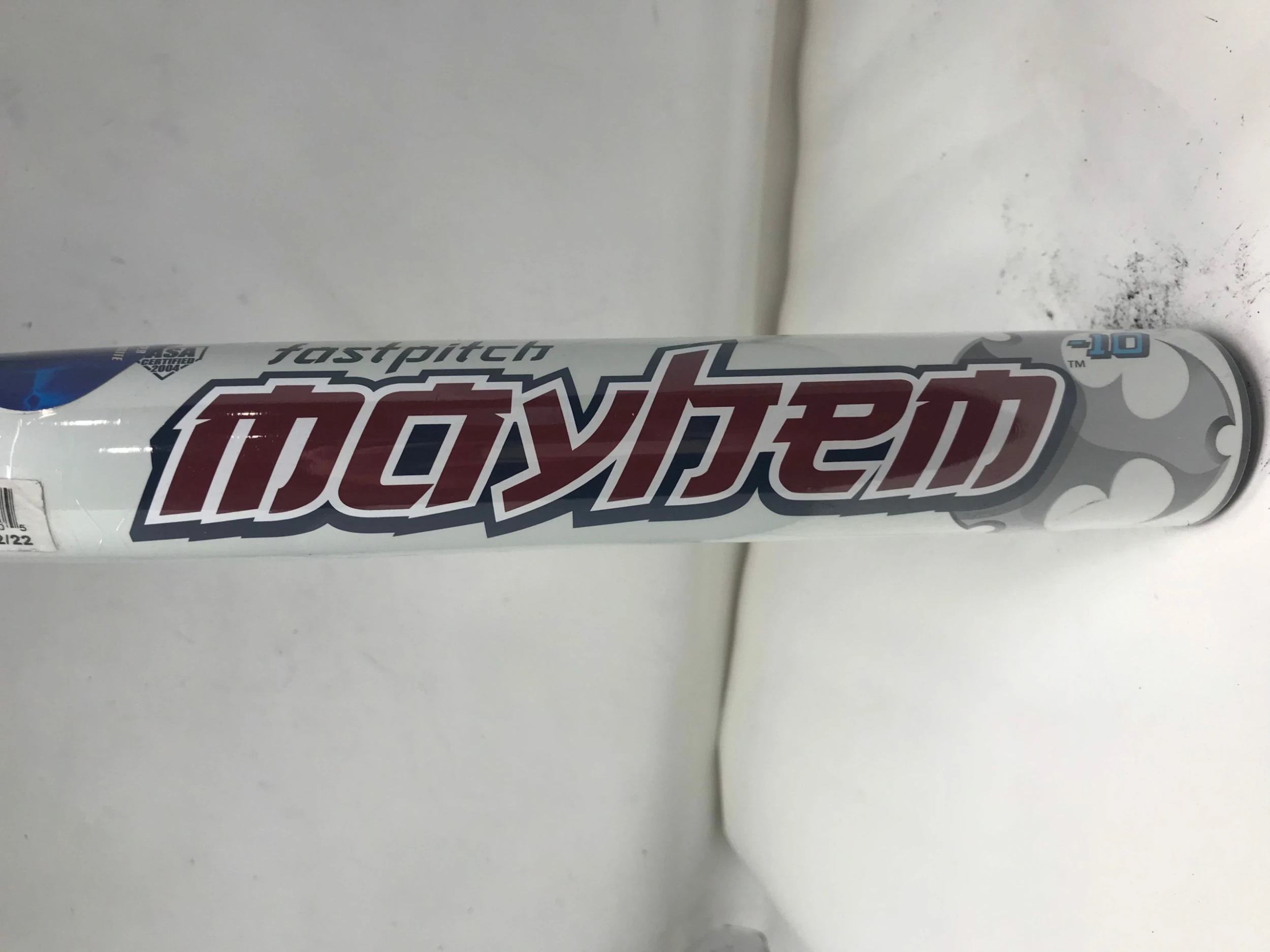 New Other Worth Mayhem 31/21 M75FP Fastpitch Softball Bat White/Blue 2 1/4" Barrel 3 New Other Worth Mayhem 31/21 M75FP Fastpitch Softball Bat White/Blue 2 1/4" Barrel