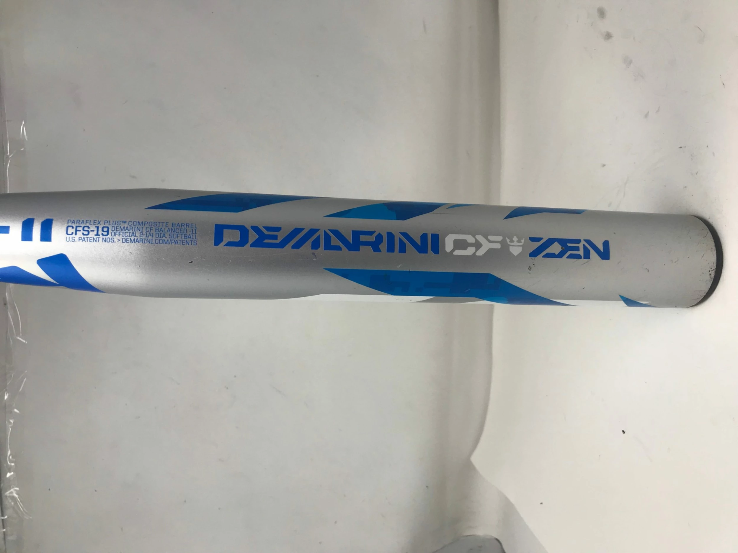 Used DeMarini 2019 CF Zen (-11) 30/19 Fastpitch Softball Bat 2 1/4" Barrel 3 Used DeMarini 2019 CF Zen (-11) 30/19 Fastpitch Softball Bat 2 1/4" Barrel
