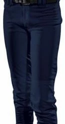 New Teamwork Youth Girls Softball Pants With Belt Loops X-Large Navy