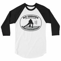 No Errors Sports 3/4 Sleeve Raglan Shirt