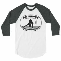 No Errors Sports 3/4 Sleeve Raglan Shirt 14 No Errors Sports 3/4 Sleeve Raglan Shirt -Softball Shop 34 sleeve raglan shirt 217058