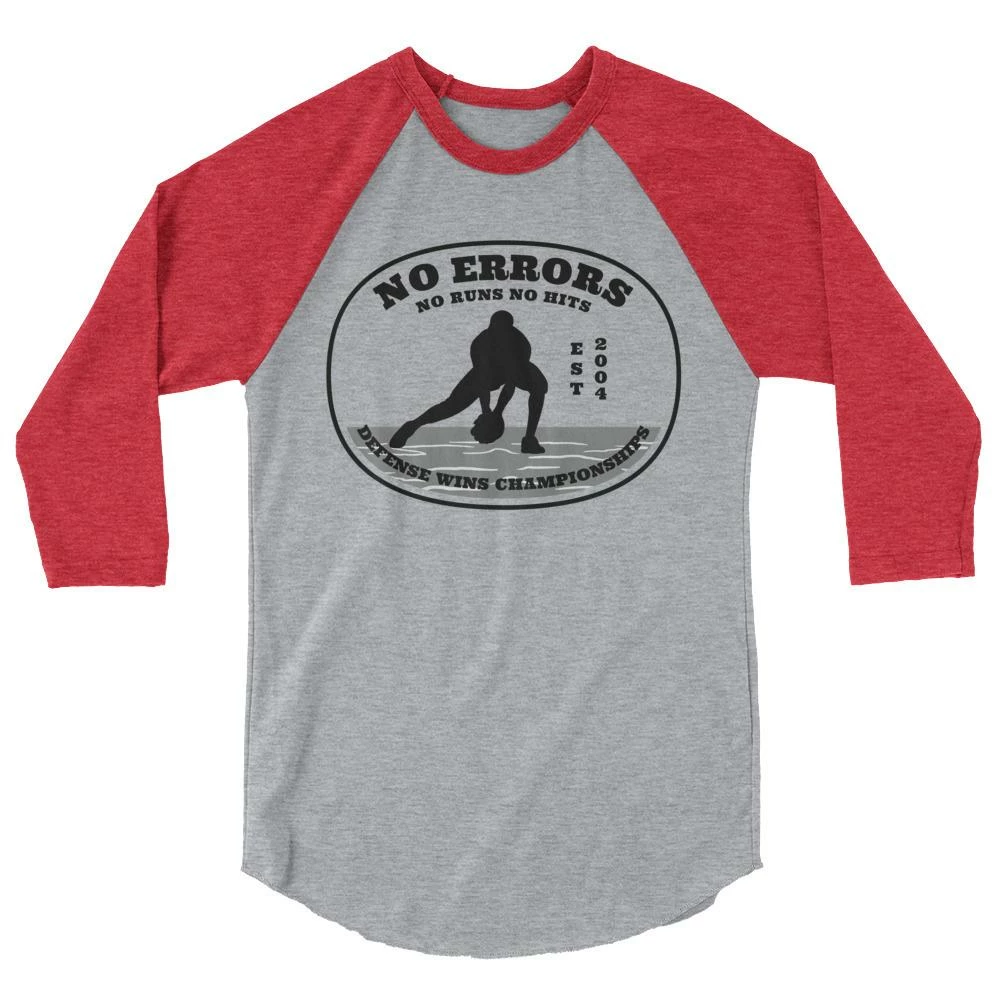 No Errors Sports 3/4 Sleeve Raglan Shirt 4 No Errors Sports 3/4 Sleeve Raglan Shirt - Image 2