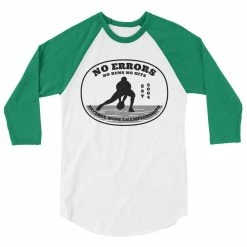 No Errors Sports 3/4 Sleeve Raglan Shirt 15 No Errors Sports 3/4 Sleeve Raglan Shirt -Softball Shop 34 sleeve raglan shirt 734385