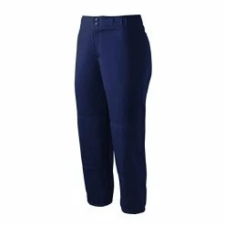 New Mizuno Select Non-Belted Low Rise Fastpitch Pant Women's Small Navy