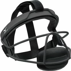 New Mizuno Wire Fielders Mask Softball Youth One Size Black