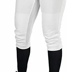 New Easton Girls Youth Mako Pants White Medium Softball Pants A164880
