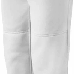 New Mizuno Girls (Youth) Belted Softball Pants Fastpitch Small White