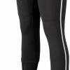 New CHAMPRO Women's Tournament Low Rise Fastpitch PantW/Piping Black/White Sm