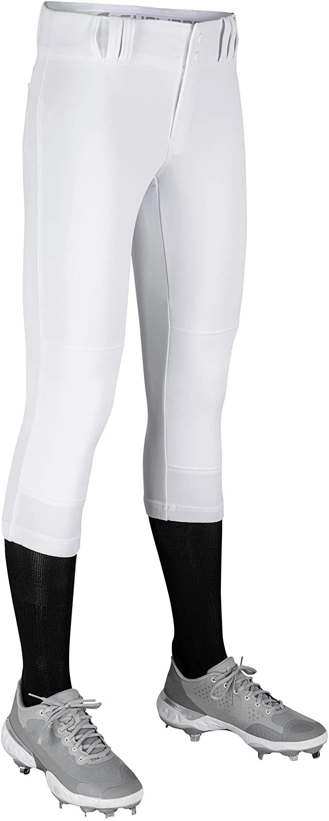 New CHAMPRO Girls Tournament Traditional Low-Rise Polyester Softball Pant SM Wht 4 New CHAMPRO Girls Tournament Traditional Low-Rise Polyester Softball Pant SM Wht - Image 2