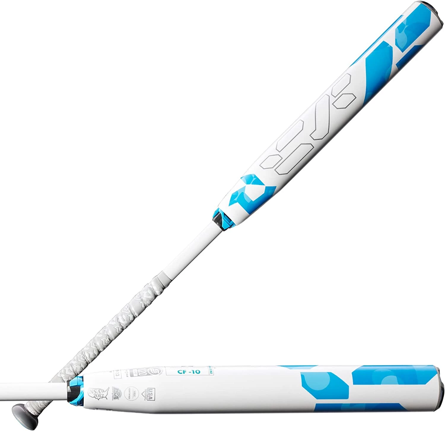New 2023 DeMarini CF® Fastpitch Softball Bat 2 Piece Composite White/Blue 3 New 2023 DeMarini CF® Fastpitch Softball Bat 2 Piece Composite White/Blue