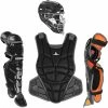 New All-Star AFx Series Fastpitch Softball Catcher's Package Medium Black