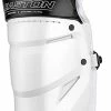 New Easton Jen Schro The Very Best Female Catcher Leg Guards Medium White/ Black -Softball Shop 71tohil z7l. ac sl1500 58aac193 b526 4927 a8c3 ef6305416c28