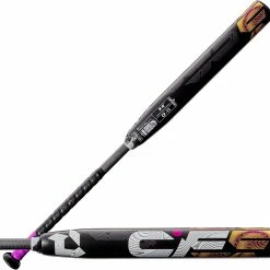 New DeMarini 2022 CF Fastpitch Softball Bat Series Black/Purple Composite
