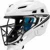 New Easton Jen Schro The Very Best Softball Catcher's Helmet Small 6 1/2-7 1/8 Wht/Blk -Softball Shop 81lcbc6eirl. ac sl1500