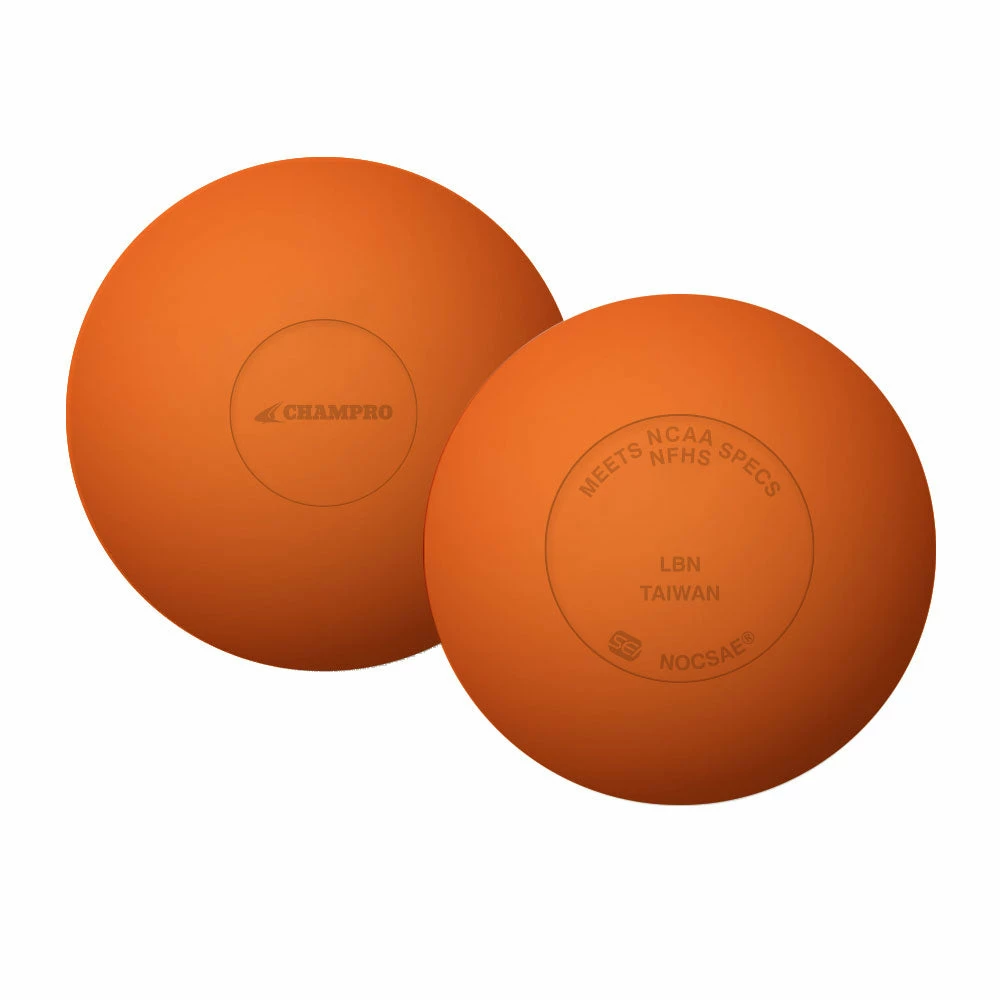 Champro Equipment Champro LBN Nocsae Lacrosse Balls 12 Pk - Orange 3 Champro Equipment Champro LBN Nocsae Lacrosse Balls 12 Pk - Orange