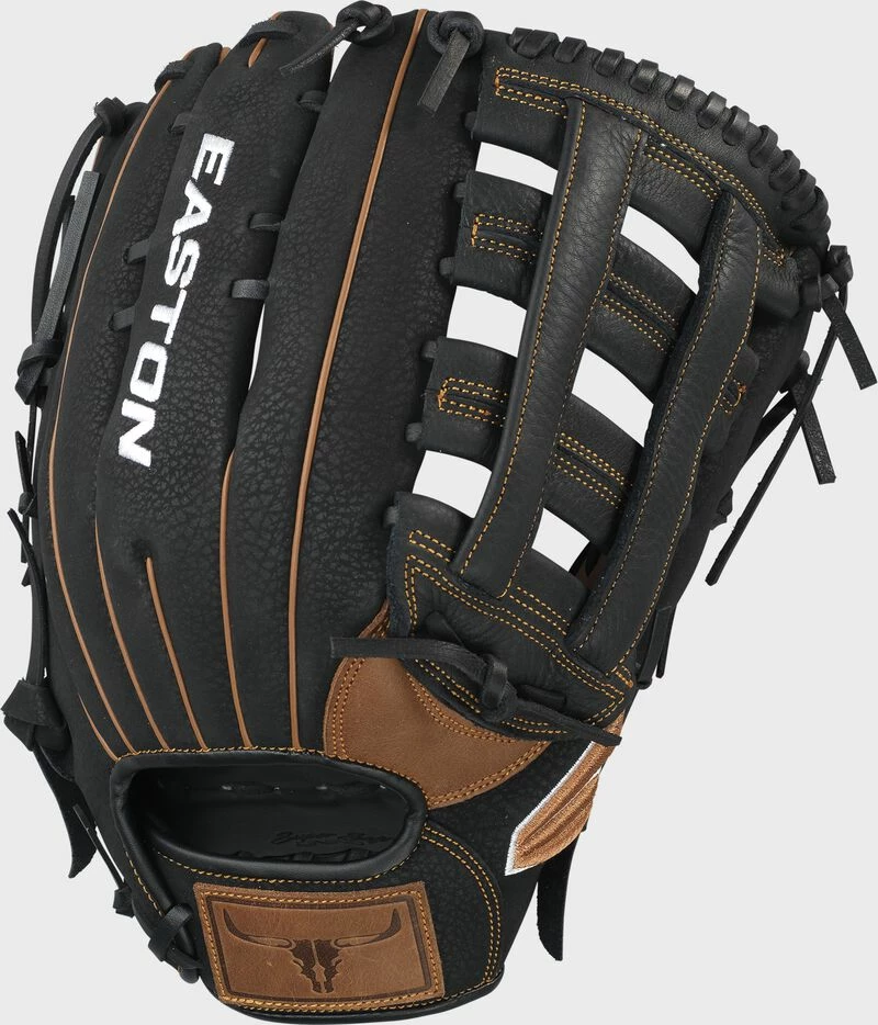 Easton Prime Slowpitch Softball 14.00" Utility Glove PSP14 - Black Tan