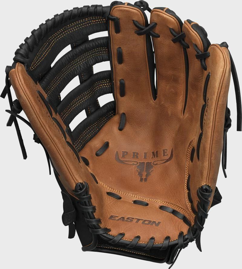 Easton Prime Slowpitch Softball 14.00" Utility Glove PSP14 - Black Tan - Image 2