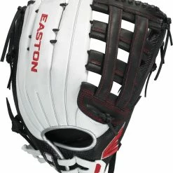 Easton Tournament Elite Serie Slowpitch 15.00" Utility Glove - White Black