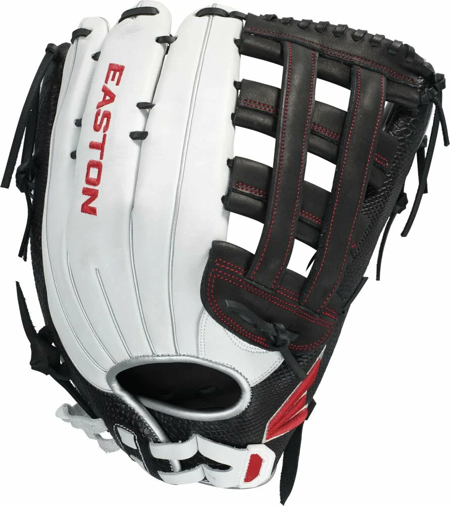 Easton Tournament Elite Serie Slowpitch 15.00" Utility Glove - White Black