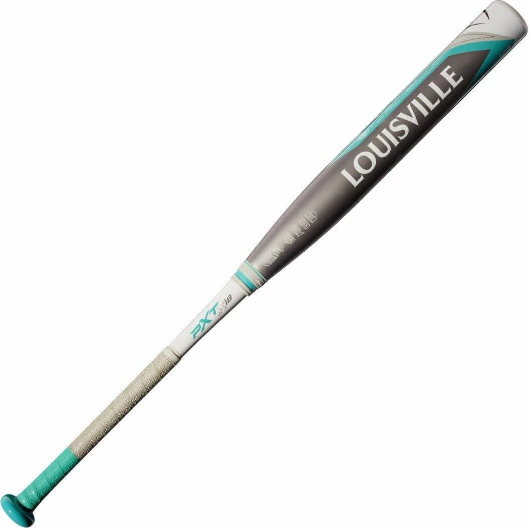 Louisville Slugger 2018 PXT X18 (-10) Fastpitch Bat - White Gray - Image 2