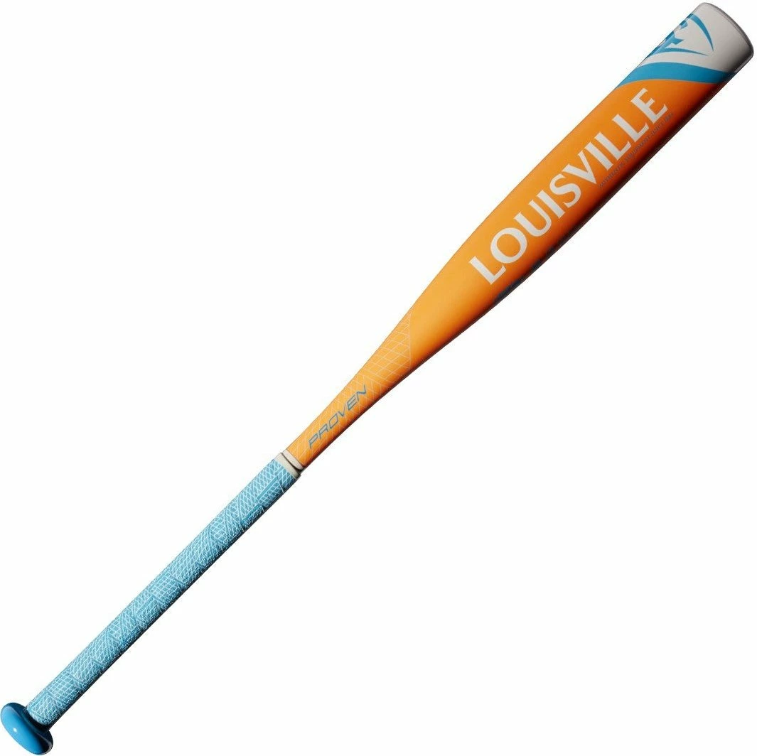 Louisville Slugger 2018 Proven (-13) Fastpitch Bat - Green Orange - Image 2