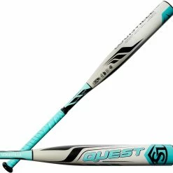 Louisville Slugger 2020 Quest (-12) Fastpitch Bat - Green White