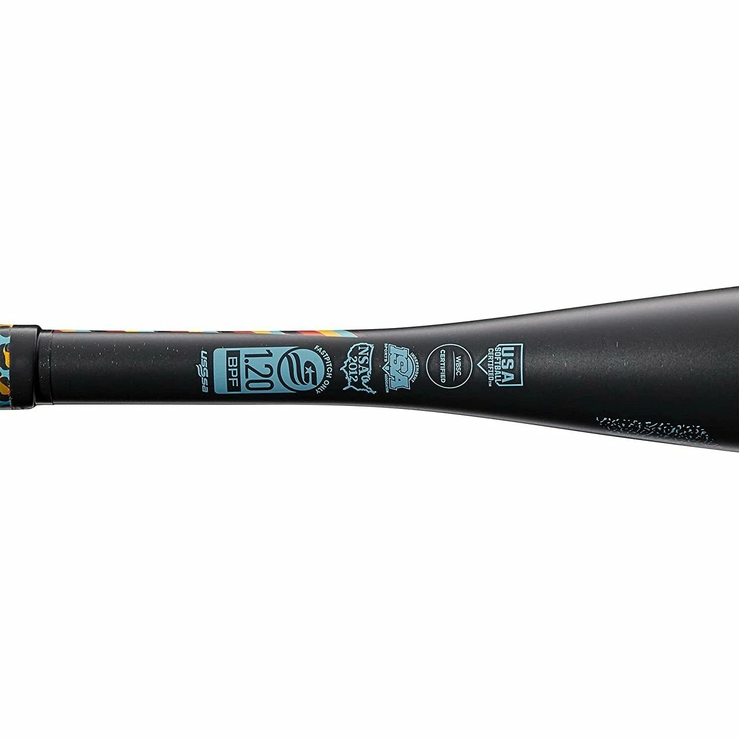 Louisville Slugger 2022 Diva (-11.5) Fastpitch Bat - Black Orange - Image 5