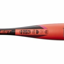Louisville Slugger 2022 Quest (-12) Fastpitch Bat - Black Orange -Softball Shop Louisville Slugger 2022 Quest 12 Fastpitch Bat Black Orange HIT a Double 6
