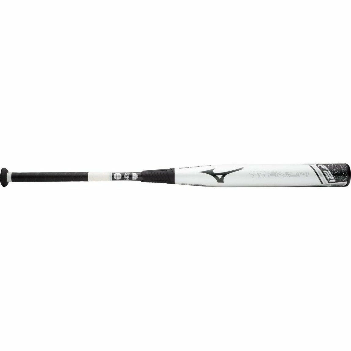 Mizuno F21-Titanium Fastpitch Softball Bat (-10) - White Iridescent 3 Mizuno F21-Titanium Fastpitch Softball Bat (-10) - White Iridescent
