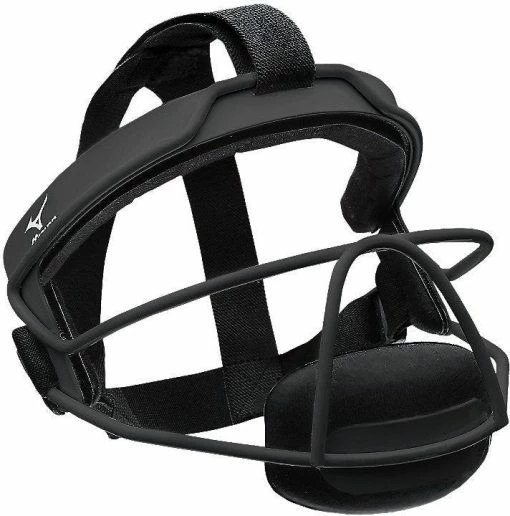 Mizuno Fielder's Face Protective Covering Adult MFF900 - Black -Softball Shop Mizuno Fielder s Face Protective Covering Adult MFF900 Black HIT a Double 5