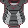 Mizuno Samurai Women's Fastpitch Softball Chest Protector 13" - Gray Maroon -Softball Shop Mizuno Samurai Women s Fastpitch Softball Chest Protector 13 Gray Maroon HIT a Double 0