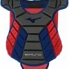 Mizuno Samurai Women's Fastpitch Softball Chest Protector 13" - Navy Red -Softball Shop Mizuno Samurai Women s Fastpitch Softball Chest Protector 13 Navy Red HIT a Double 7