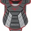 Mizuno Samurai Women's Fastpitch Softball Chest Protector 14" - Gray Cardinal -Softball Shop Mizuno Samurai Women s Fastpitch Softball Chest Protector 14 Gray Cardinal HIT a Double 8