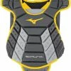 Mizuno Samurai Women's Fastpitch Softball Chest Protector 14" - Gray Yellow 1 Mizuno Samurai Women's Fastpitch Softball Chest Protector 14" - Gray Yellow -Softball Shop Mizuno Samurai Women s Fastpitch Softball Chest Protector 14 Gray Yellow HIT a Double 14