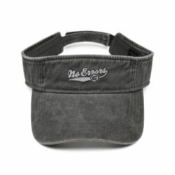 No Errors Sports Denim Visor