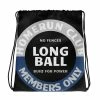 No Errors Sports NE LONG BALL Drawstring Bag 1 No Errors Sports NE LONG BALL Drawstring Bag -Softball Shop ne long ball drawstring bag 794283