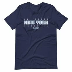 No Errors Sports NE New York Pinstrips SS T-Shirt -Softball Shop ne new york pinstripes ss t shirt 576987