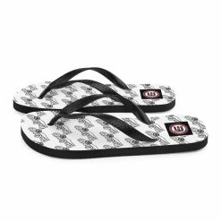 No Errors Sports NE Script Flip-Flops -Softball Shop ne script flip flops 822724