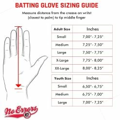 No Errors Sports NES Batting Gloves - Prospect 64 No Errors Sports NES Batting Gloves - Prospect -Softball Shop nes batting gloves prospect 228410