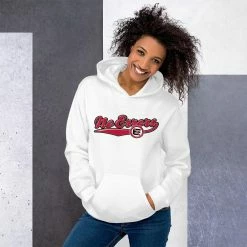 No Errors Sports No Errors Script Logo Unisex Hoodie -Softball Shop no errors script logo unisex hoodie 312320