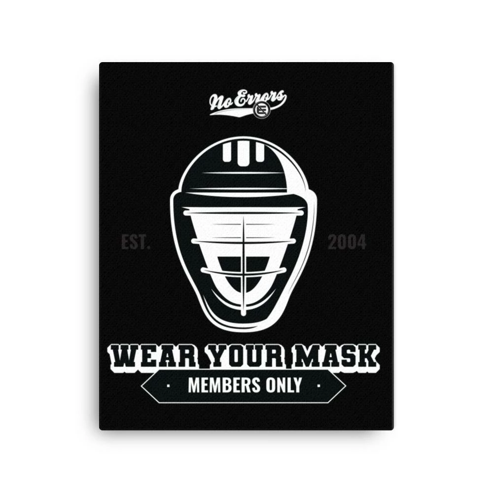 No Errors Sports Wear Your Mask Wall Canvas 6 No Errors Sports Wear Your Mask Wall Canvas - Image 4