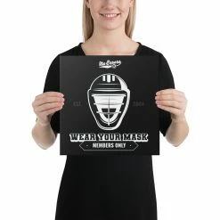 No Errors Sports Wear Your Mask Wall Canvas 19 No Errors Sports Wear Your Mask Wall Canvas -Softball Shop wear your mask wall canvas 314220