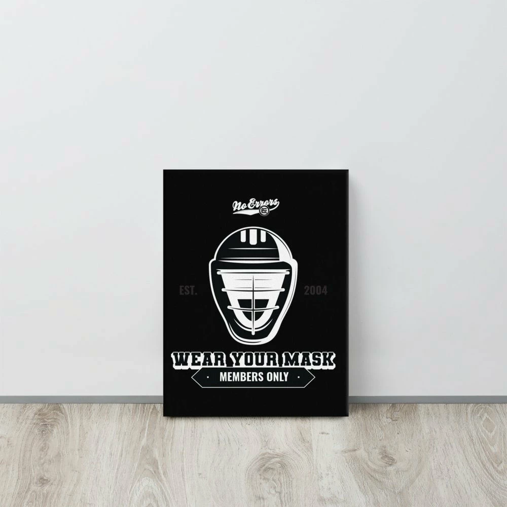 No Errors Sports Wear Your Mask Wall Canvas 12 No Errors Sports Wear Your Mask Wall Canvas - Image 10
