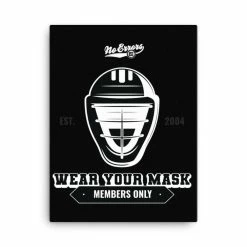 No Errors Sports Wear Your Mask Wall Canvas 17 No Errors Sports Wear Your Mask Wall Canvas -Softball Shop wear your mask wall canvas 523879
