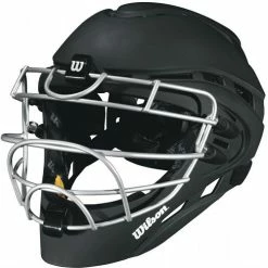 New Wilson Shock FX 2.0 WTA5540 Fastpitch Softball Catcher Helmet 7 - 7 5/8 Blk